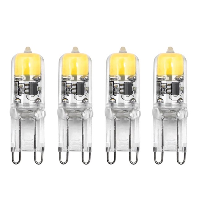 Bombilla LED DA DANG JIA G9-C03 2W Equivalente 30W 2700K 120V Pack 4