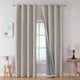thumbnail image 1 of Cortinas opacas Joydeco, 160 x 160 cm, blanco grisáceo, 2 paneles, 1 of 9