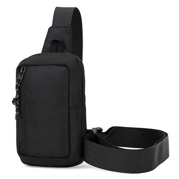 Jinveno hommes sacs à bandoulière Oxford étanche téléphone ceinture pochette  voyage téléphone sac à main sport en plein air pour homme 