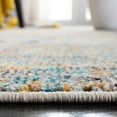 thumbnail image 5 of SAFAVIEH Madison Candelario Abstract Polka Dots Runner Rug, Grey/Gold, 2'2" x 12', 5 of 8