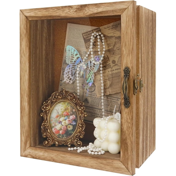 5 Inch Extra Deep Shadow Box Frame, 8x10 for Memorabilia Display