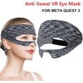 thumbnail image 2 of 7pcs Accessories Set Silicone VR Front Shell Protector Controller Grips Cover Anti-Scratch Protective Cover Face Cover Lens Cover for Meta Quest 3, 2 of 5