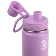 thumbnail image 2 of Takeya Actives 24 oz Vacuum Insulated Stainless Steel Water Bottle with Spout Lid, Premium Quality, Lilac, 2 of 9