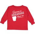 thumbnail image 3 of Inktastic Someone in Arkansas Loves Me Boys or Girls Long Sleeve Toddler T-Shirt, 3 of 5