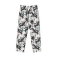 thumbnail image 4 of Goofa Hawaii Palms Printed Soft Pajama Pants for Men, Wide Leg Comfy Casual Lounge Yoga Pants-XX-Large, 4 of 9