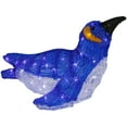 thumbnail image 6 of Northlight LED Lighted Commercial Grade Acrylic Swimming Penguin Outdoor Christmas Decoration - 16", 6 of 7