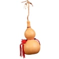 thumbnail image 2 of Hulu calabaza colgante frascos de calabaza decoración de escritorio botella de agua decoración de calabaza con nudo chino para regalo de inauguración de la casa decoración de buena 13 a 15cm BLESIY Calabaza Feng Shui, 2 of 8