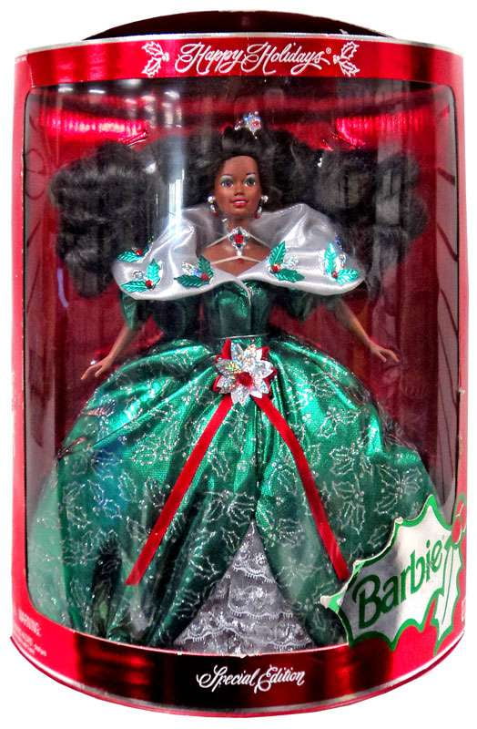 happy holidays special edition barbie 1996