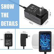 2-Prong 12.6V AC Adapter for Aiper Seagull Plus Cordless Robotic Pool Cleaner Power DC Charger
