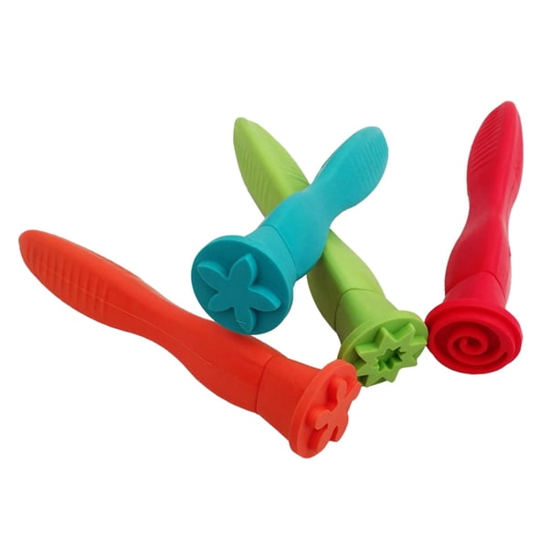 Juego de sellos de 4 Uds., álbum de fotos divertido, decoración artística, manualidades, álbumes de recortes, juguetes educativos DIY, goma Estilo A
