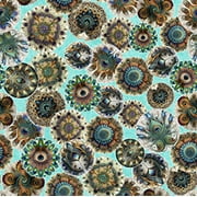 Resplendent - Packed Circle Medallions - 30560 Q