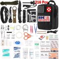 thumbnail image 1 of Survival First Aid Kit Medical Emergency Military Trauma Bag Tactical IFAK Molle, 1 of 1