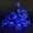 Blue, variant on KOMI Solar Flower Lights,Waterproof 15.7ft/4.8m 20LED Morning Glory Flower Solar Fairy Decorative String Lights for Outdoor Gardens Homes Wedding Christmas Party Lighting Decorations(Blue)