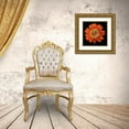thumbnail image 3 of Reynolds, Richard 12x12 Gold Ornate Wood Framed with Double Matting Museum Art Print Titled - Treasure Flower - Orange Gnome, 3 of 4