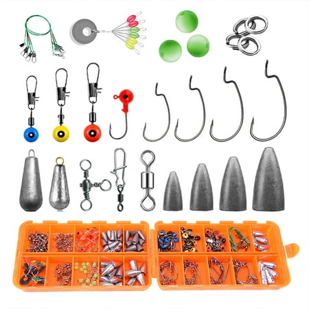 Yaju Fishing Accessories Kit Including Hook Weight And Iso Fishing Line Set  Box Iso Fishing Small Accessories Outdoor Fishing Supplies Fishing Gear A