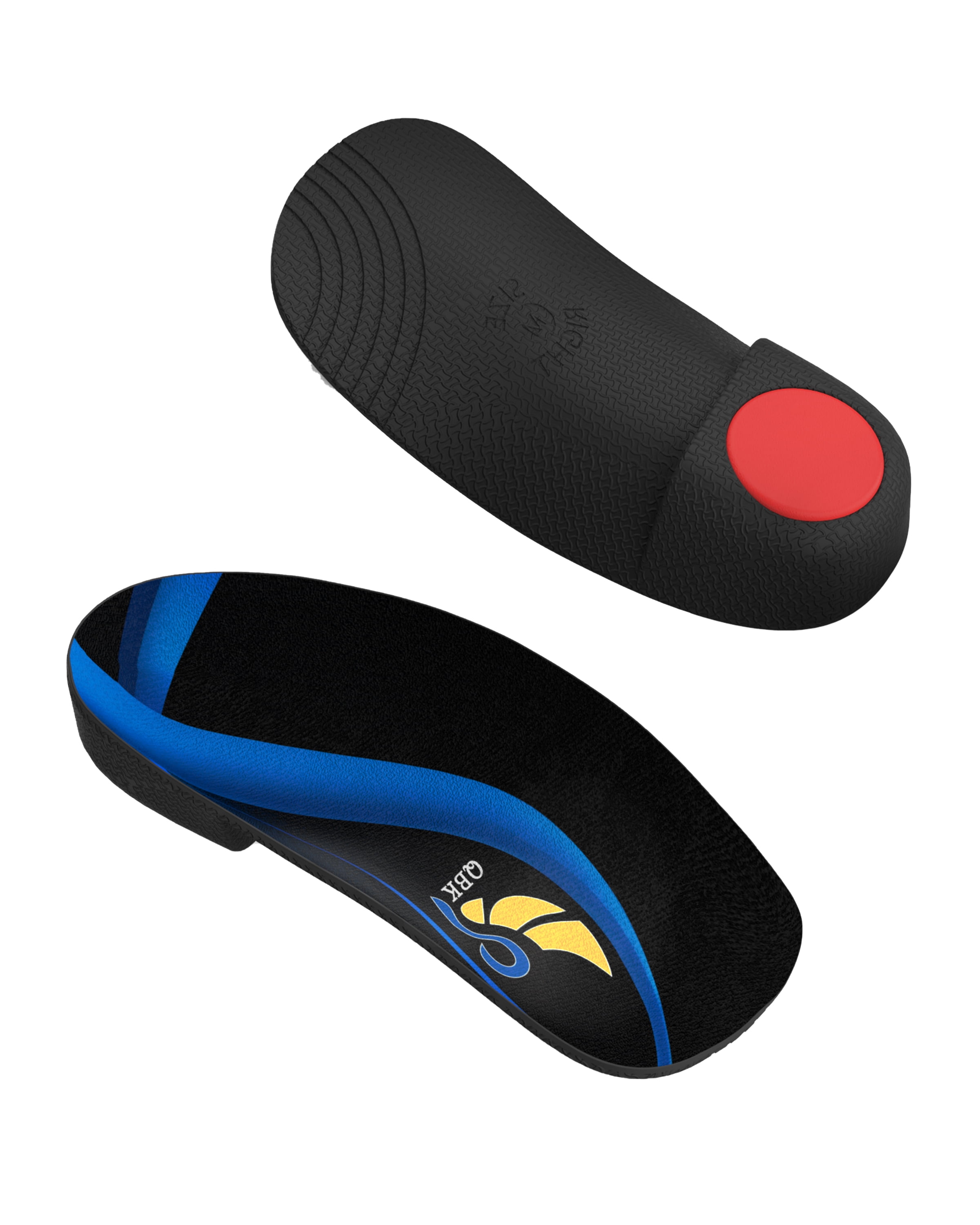 3/4 Arch Support Insoles for Women/Men,QBK Orthotics Shoe Insoles High