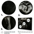 thumbnail image 3 of Designart "Africa Apes Grandeur" Animals Floater Framed Wall Art Print, 3 of 7