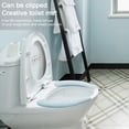 thumbnail image 5 of 4 Pairs of Soft and Warm Toilet Seat Cover, Can Clean and Reuse Toilet Pads, Suitable for Toilet Rings of Different Shapes, Portable and Easy Installation, 5 of 5