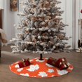 thumbnail image 4 of Haiem Bright Autumn Leaves Charm Pattern Christmas Tree Skirt Merry Christmas Party Christmas Tree Decoration,New Year Decorations-48", 4 of 6