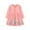 Pink-Rabbit, variant on Bellafa Toddler Girls Embroidery Applique Long Sleeve Dresses 2-7T Little Kids Casual Cotton Button Down Neck Party Dress