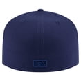 thumbnail image 4 of Men's New Era Navy Cleveland Guardians Color Pack A-Frame 59FIFTY Fitted Hat, 4 of 5