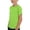 Green, variant on Amidoa Girls Short Sleeve Crewneck Summer Solid Color T Shirts Kids Casual Tops Blue Size 7