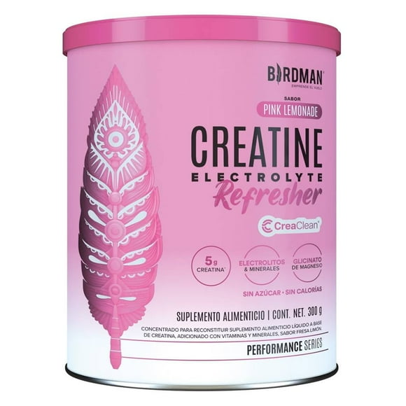 Suplemento Alimenticio Birdman Creatine Refresher Pink Lemonade 300gr