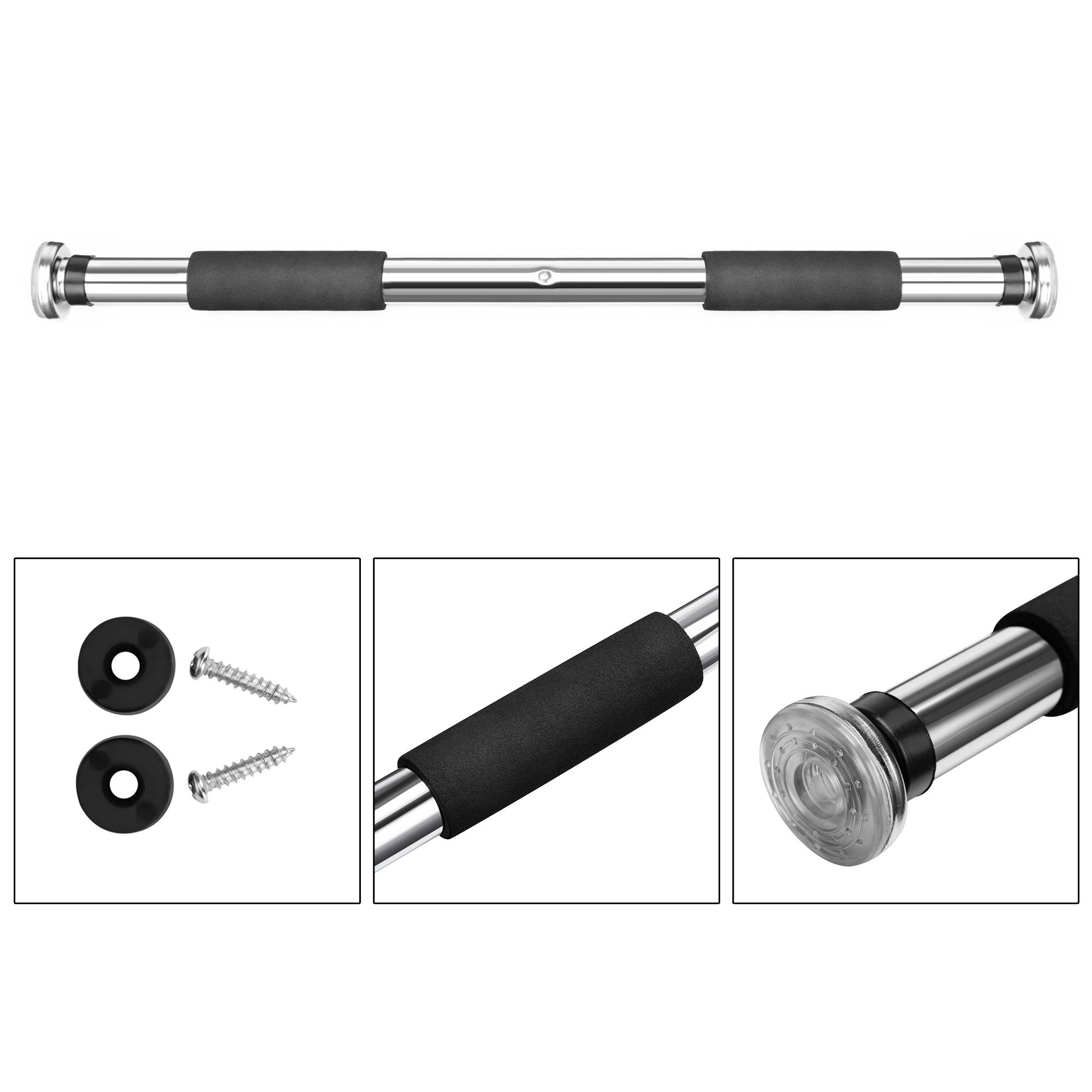 YouLoveIt Pull Up Bar Chin Up Bar Indoor Pull Up Bar Doorway Bar Home Workout and Exercise Door