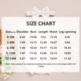 thumbnail image 7 of Zehjuhan Infants Baby Girl Ruffle Bubble Romper One-Piece Shorts Jumpsuit with Mesh Butterfly Sleeves Summer Outfit Apricot，0-3M, 7 of 7