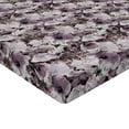 thumbnail image 4 of Ambesonne Floral Fitted Sheet, Retro Poppy Flowers Romantic, Full Size, Mauve Taupe Charcoal Grey, 4 of 5