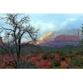 thumbnail image 2 of Tenoever, William 18x13 White Modern Wood Framed Museum Art Print Titled - SedonaInWinter1, 2 of 4