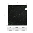 thumbnail image 5 of Fotbe Black Marble Mailbox Covers Post Letter Box Cover Garden Decor Standard Size-21x18 in, 5 of 9
