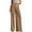 Khaki, variant on Dress Pants for Women Business Casual Work Pants High Waist Stretchy Palazzo Trousers Pull on Office Slacks Bottoms