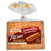 Arnold Fill'ems Pre-Sliced Sandwich Thins, 12 oz, 8ct