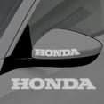thumbnail image 4 of IPG Compatible with Honda Logo Letter 6" Vinyl Decal Sticker (2 Units) Carbon Fiber Cover Wrap Skin Do it Yourself Stickers Set Personalize Your Vehicle (Reflective Series White), 4 of 6