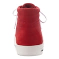 thumbnail image 3 of SUN STONE Mens Red Cushioned Jett Round Toe Platform Lace-Up Sneakers Shoes 7 M, 3 of 4