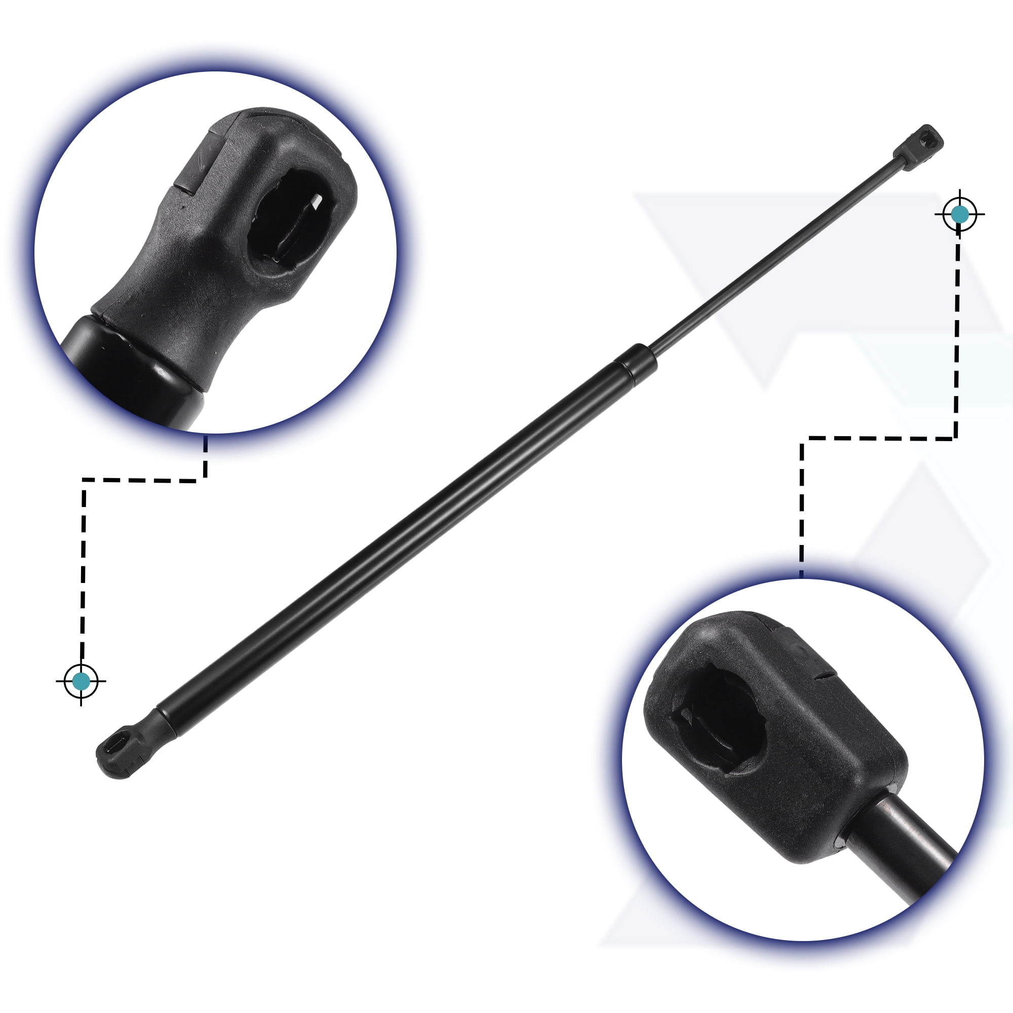 Unique Bargains 2Pcs Rear Hatch Lift Supports Struts for Opel Meriva 2003-present