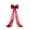 Red, variant on Giant Sheer Christmas Bow, 2 Meter Window Decoration, 79 Inch Organza Ribbon Accent for Staircase Chair Tree Door Party Backdrop and Wedding Display, Oversized White Fabric Bow
