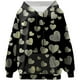 thumbnail image 5 of Sudaderas con capucha y cuello vuelto para mujer, sudaderas con estampado de manga larga, suéteres, Tops con cordón Fridja  czfsfas5641, 5 of 5