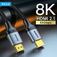 8K HDMI Cable 9.8ft High Speed Hdmi Cables Gold Connectors 8K 60Hz