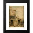 thumbnail image 2 of Adriaen van Ostade 14x18 Black Modern Framed Museum Art Print Titled - Farmyard, 2 of 5