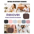 thumbnail image 3 of Bolsa de maquillaje Relavel Travel con espejo LED y luz ajustable, 3 of 9