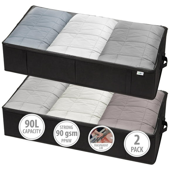 Storageexpert Organizadores De Armario Y Almacenamiento – Maximiza El Espacio Con Contenedores De Almacenamiento Debajo De La Cama Y Almacenamiento De Ropa – Almacenamiento Ideal Para Armario, Organiz
