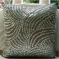thumbnail image 4 of 24x24 Pillow Cover Silver, Luxury Silver Pillow Shams, Pillow Cover 24x24 Silver, Mother Of Pearls Pillow Shams, 24x24 inch (60x60 cm) Pillow Shams, Square Silk - Pearl Nostalgia, 4 of 4