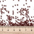 thumbnail image 3 of TOHO Round Seed Beads Japanese Seed Beads (2113) Silver Lined Milky Pomegranate 11/0 2.2mm Hole: 0.8mm about 1103pcs/10g, 3 of 5