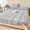 Gray，White, variant on Twin XL Size Fitted Sheet Set - Modern Simple 2 Piece Bedding Sets 16" Deep Pocket Fitted Sheet with 1 Pillowcases, Country Leaf Floral Stripes Lines Pink Brushed Microfiber Hotel Luxury Bed Sheets