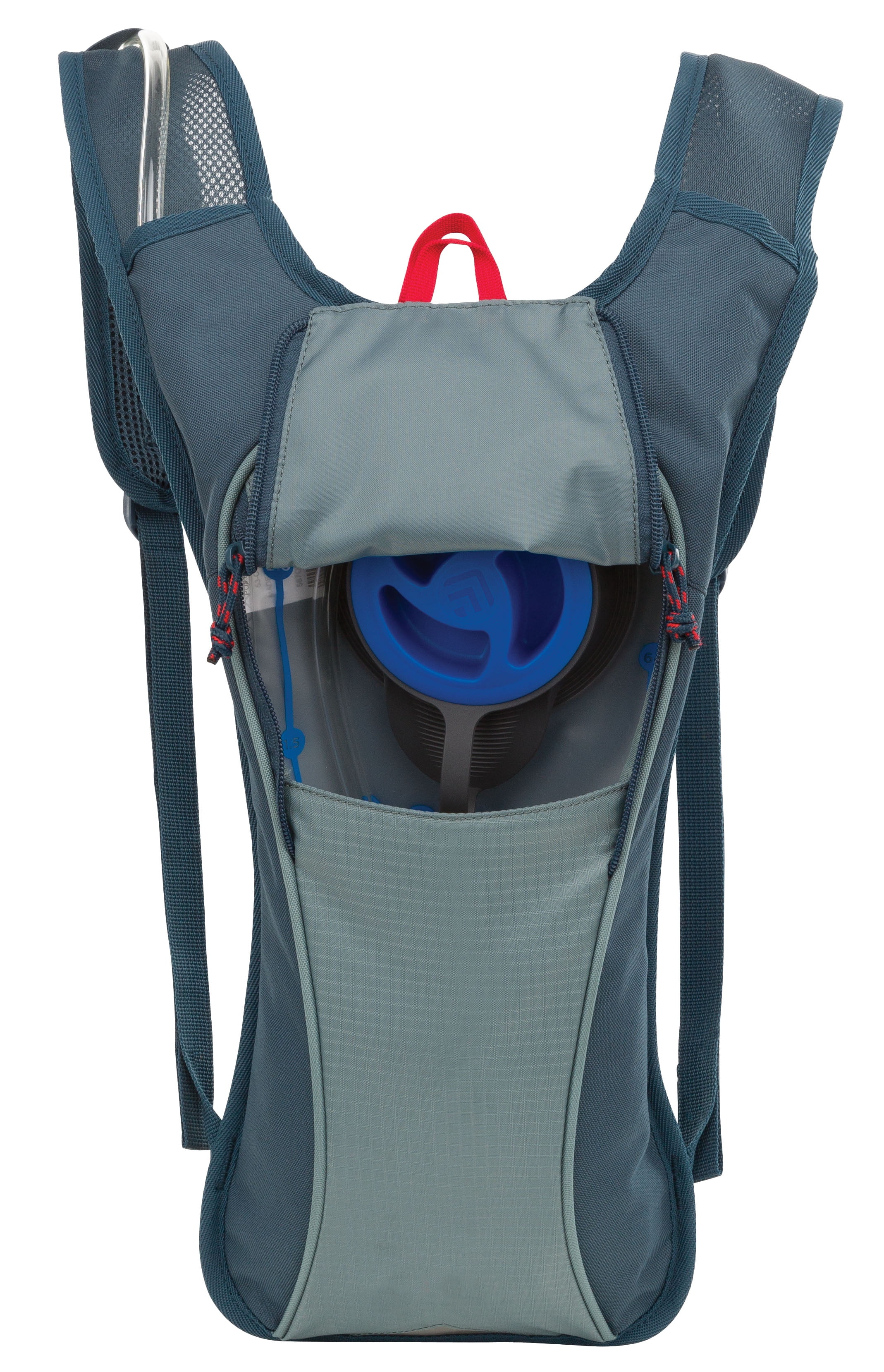 Ozark Trail Pearson Creek 2 Ltr Hydration pack, with 2-Liter Reservoir, Gray, Unisex, Backpacking