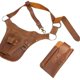 thumbnail image 1 of Leather Garden Tool Belt, Gardening Utility Belt, Garden Tool Storage Bag For And, 1 of 3