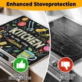 thumbnail image 6 of Stove Top Cover for Home Decoration Kitchen Pad Non-Stick Washable Cooktop Covers Countertop Protector Keep Stove Clean 28"x20" (Kitchen-2), 6 of 7