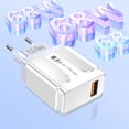 thumbnail image 4 of Cargadores De Teléfonos Móviles Carga de teléfono de 25 W AC100-240V Carga rápida USB para iPhone 14 Pro (Blanco UE), 4 of 5